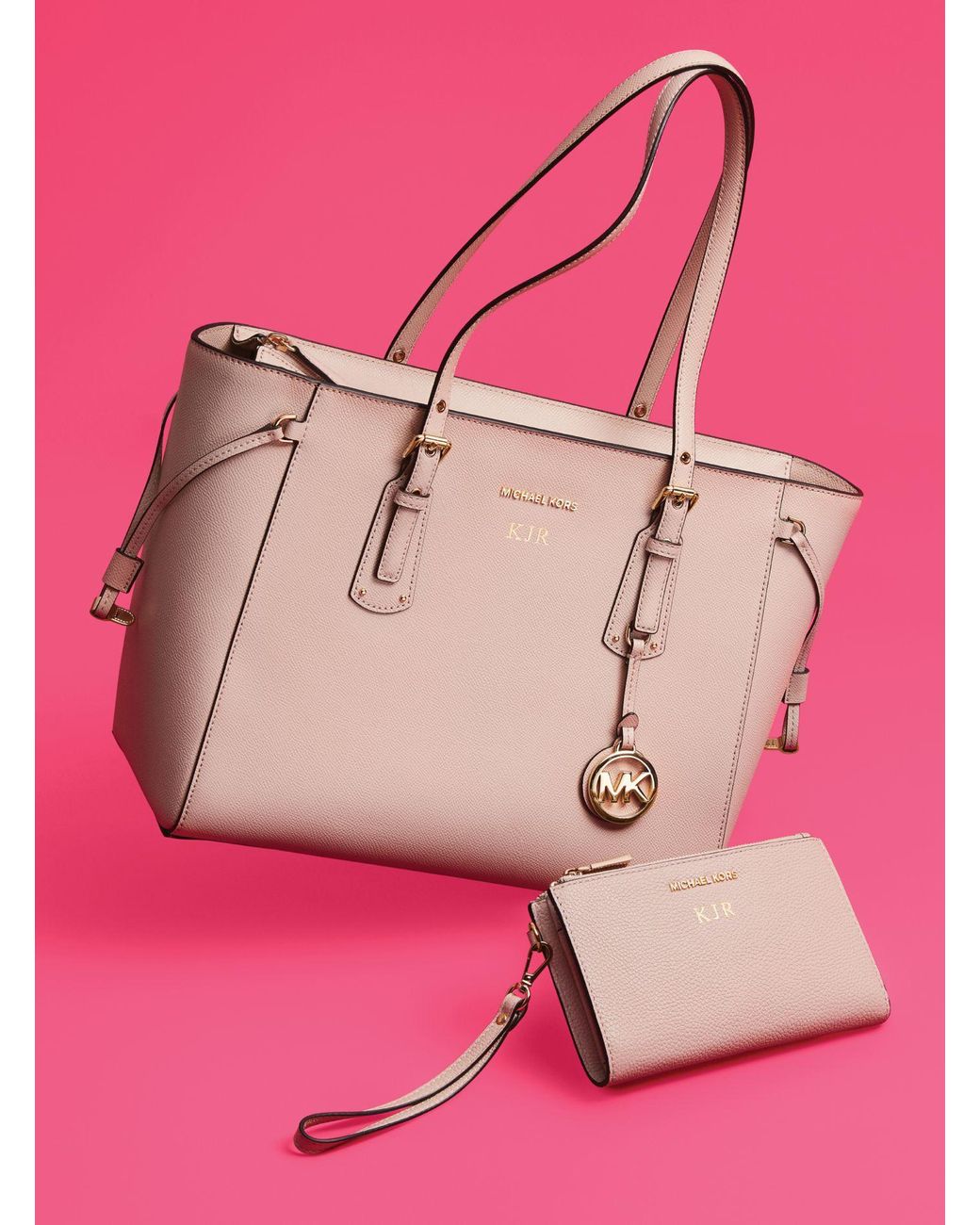 voyager small crossgrain leather tote bag