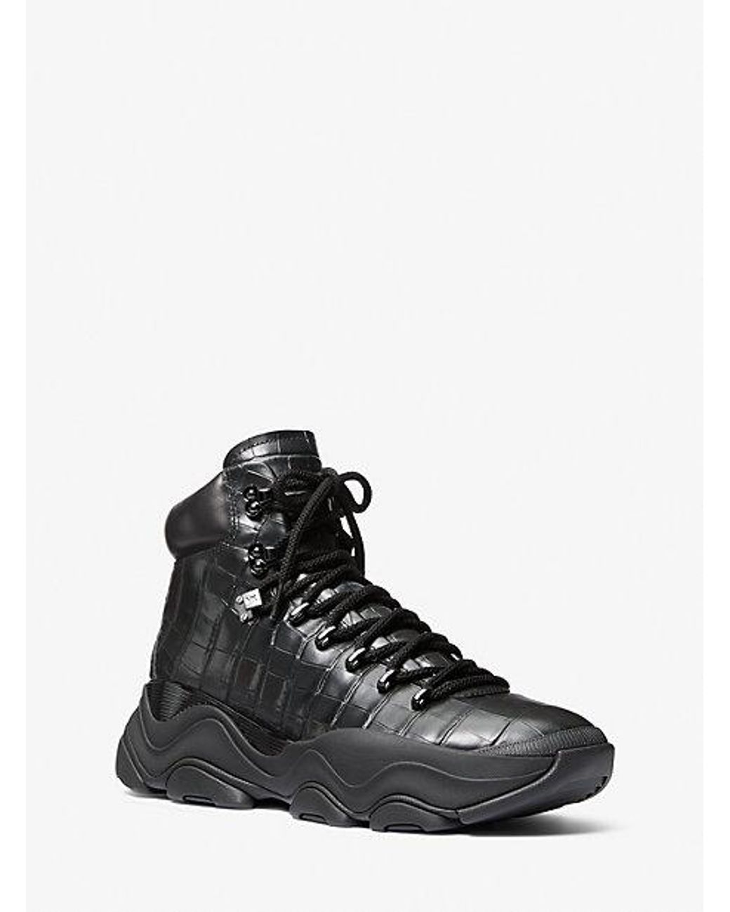 michael kors crocodile boots