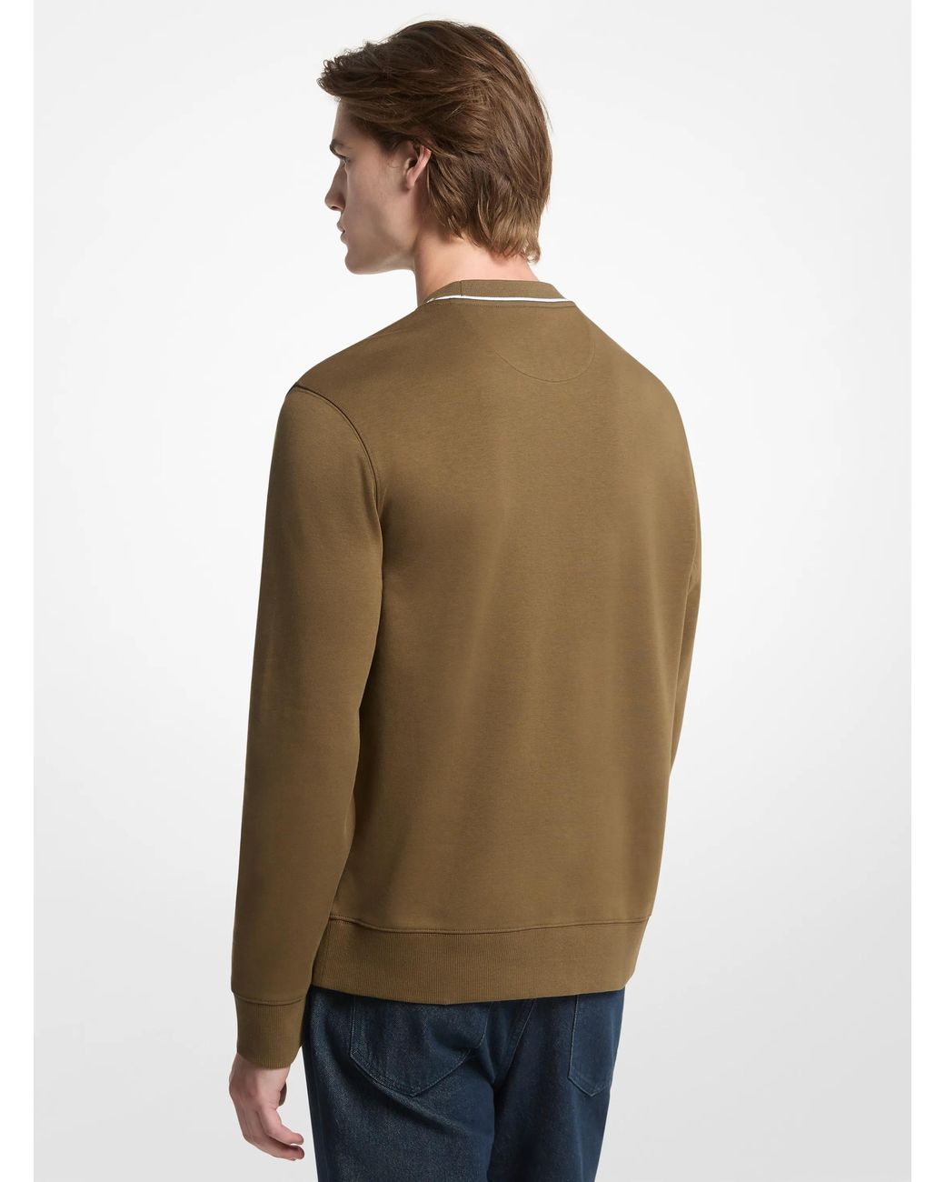 Mk Pullover Girocollo di Michael Kors in Brown da Uomo