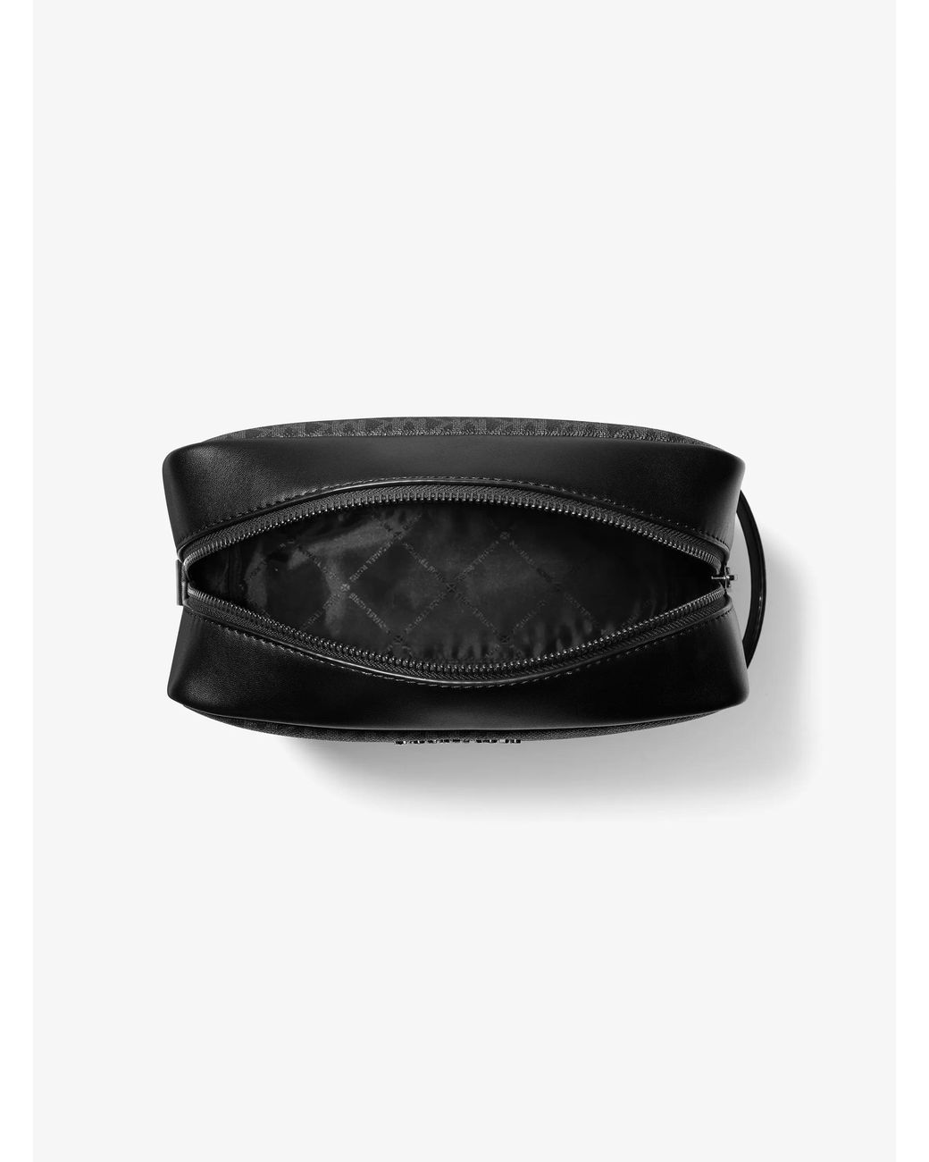 Michael Kors Black Mk Hudson Signature Logo Travel Kit for men