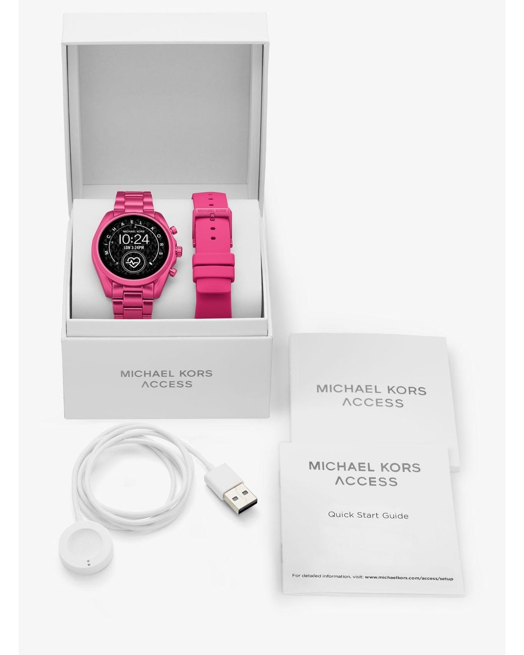 Michael Kors Gen 5 Bradshaw Pink-tone 
