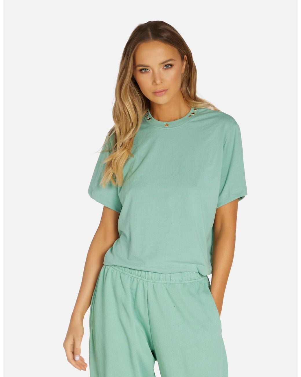 Michael Lauren Green Hester Eyelets Mint