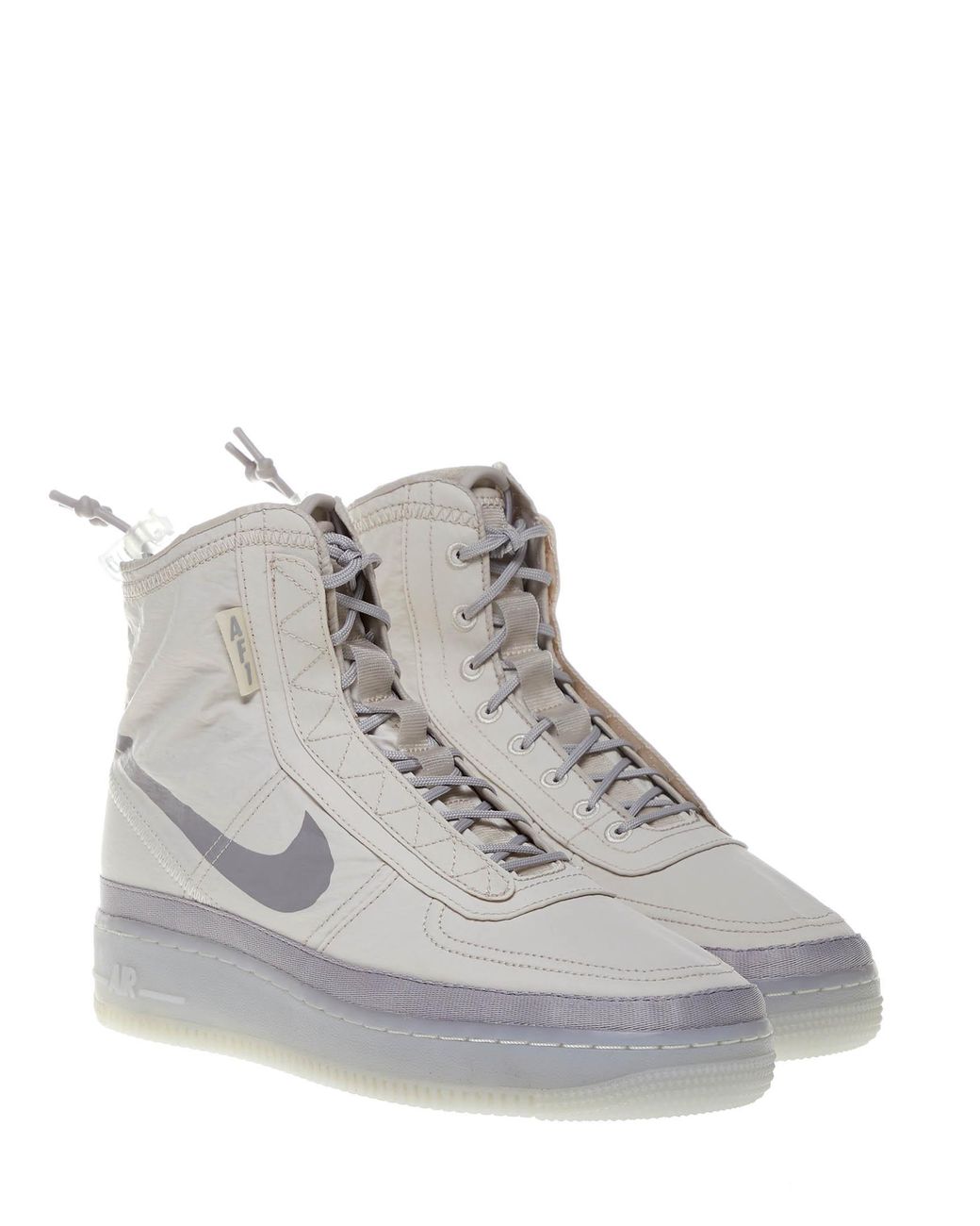 Sneakers alte Air Force 1 Shell color sabbia in tela con coulisse sul  retro. di Nike | Lyst
