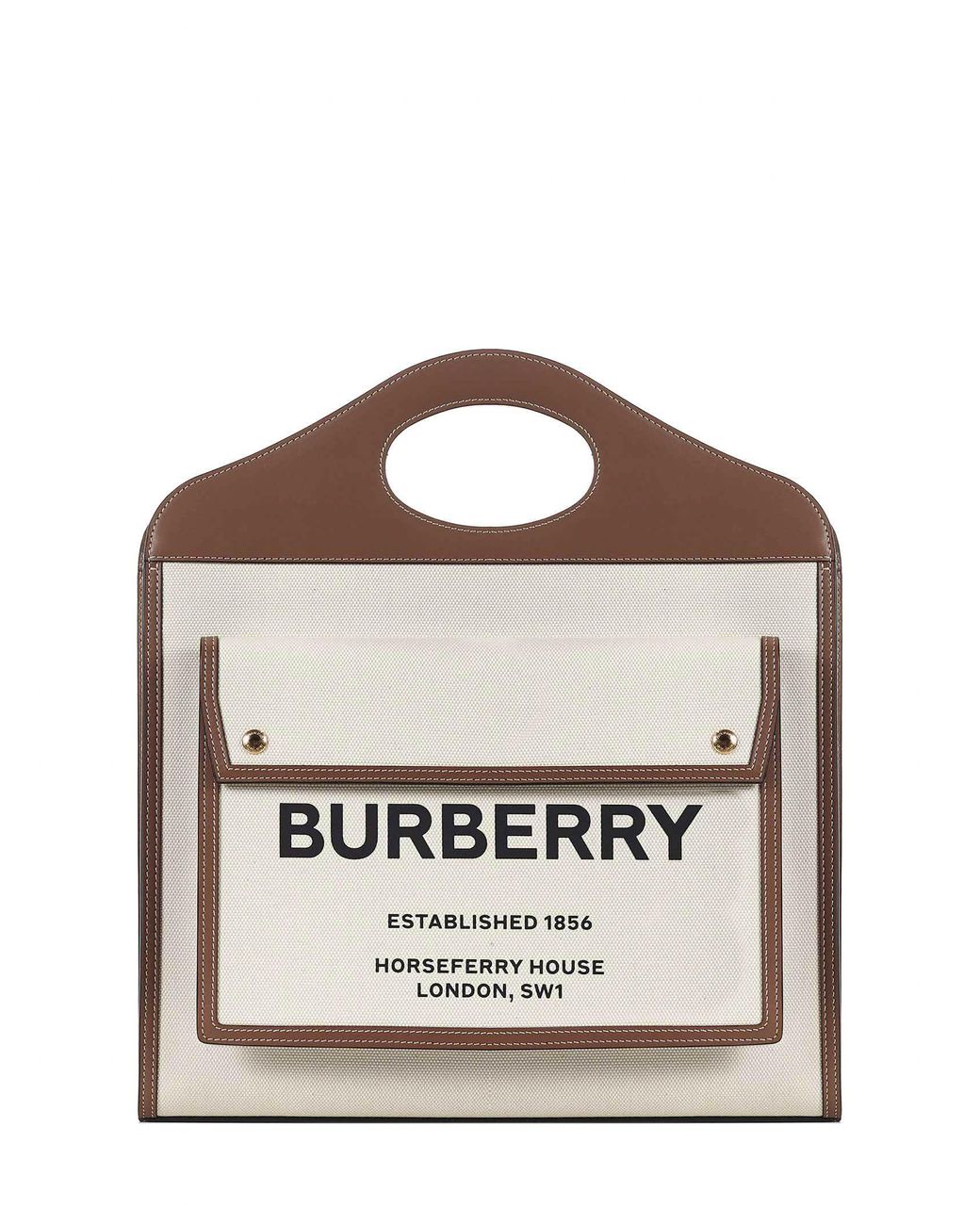 Burberry Pocket Medium Tote | Lyst