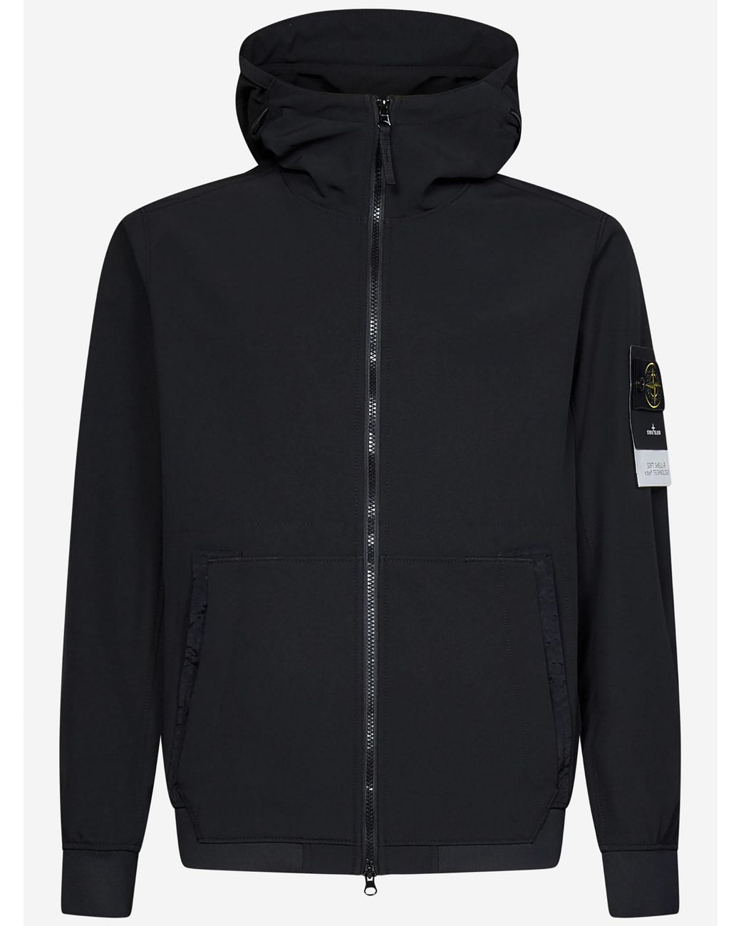 Stone Island Q0122 Soft Shell-r_e.dye® Technology Jacket in Blue for ...