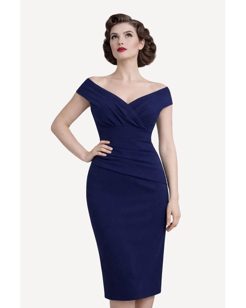 Pretty Eccentric Blue Magic Wiggle Dress