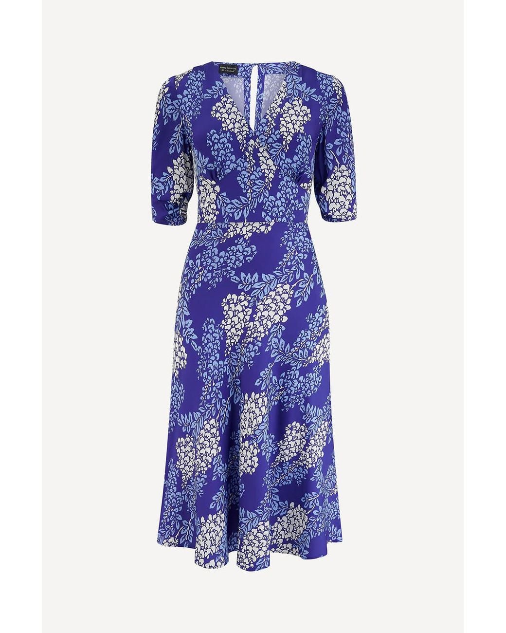 Michelle Corvane Blue Capability Tea Dress