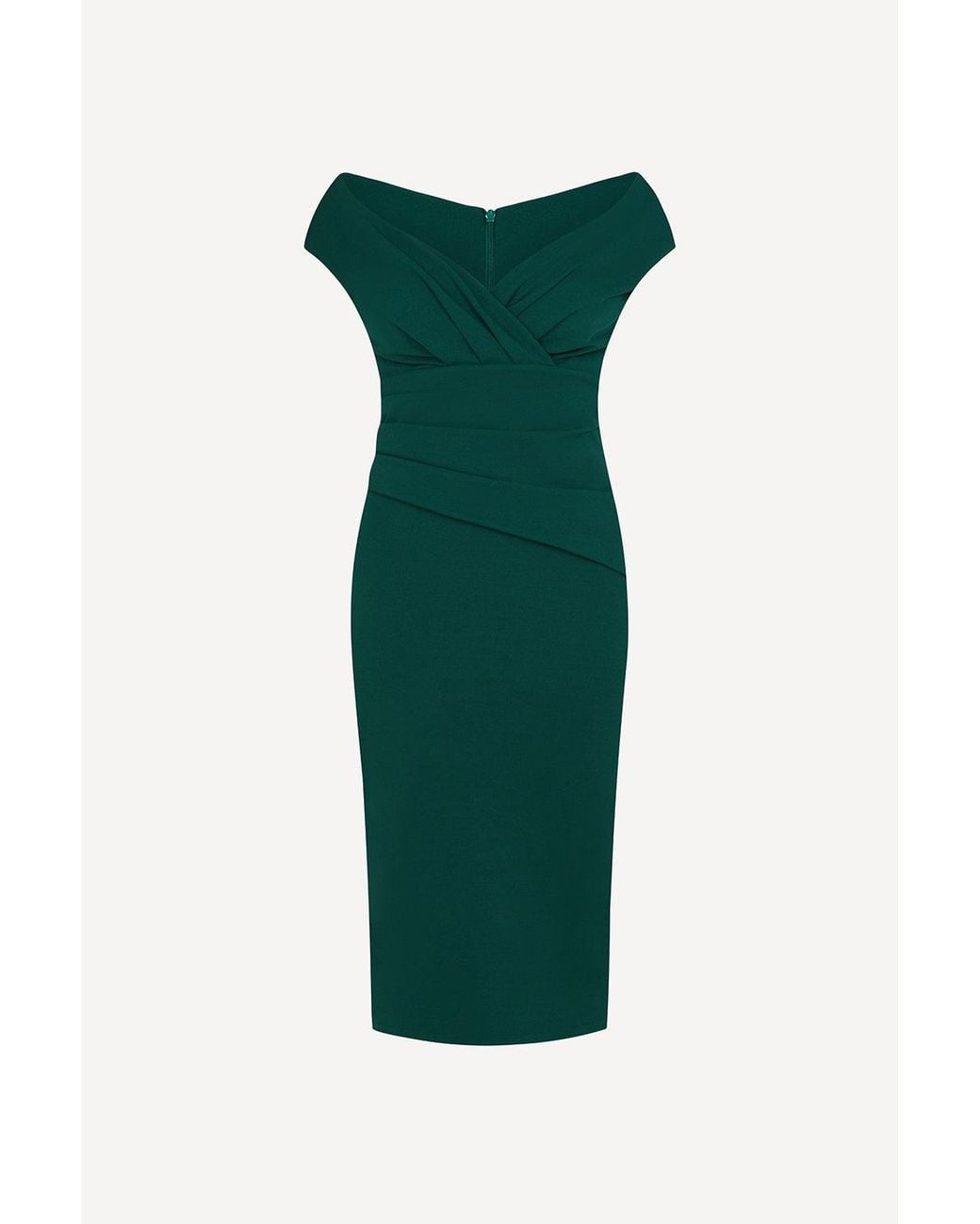 Pretty Eccentric Green Magic Wiggle Dress