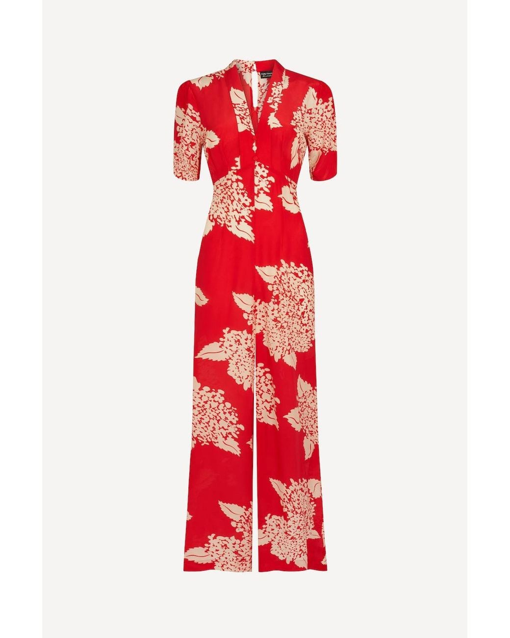 Michelle Corvane Red Mabel Jumpsuit