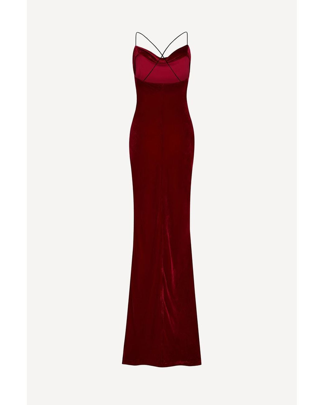 Michelle Corvane Red Siren Maxi Dress
