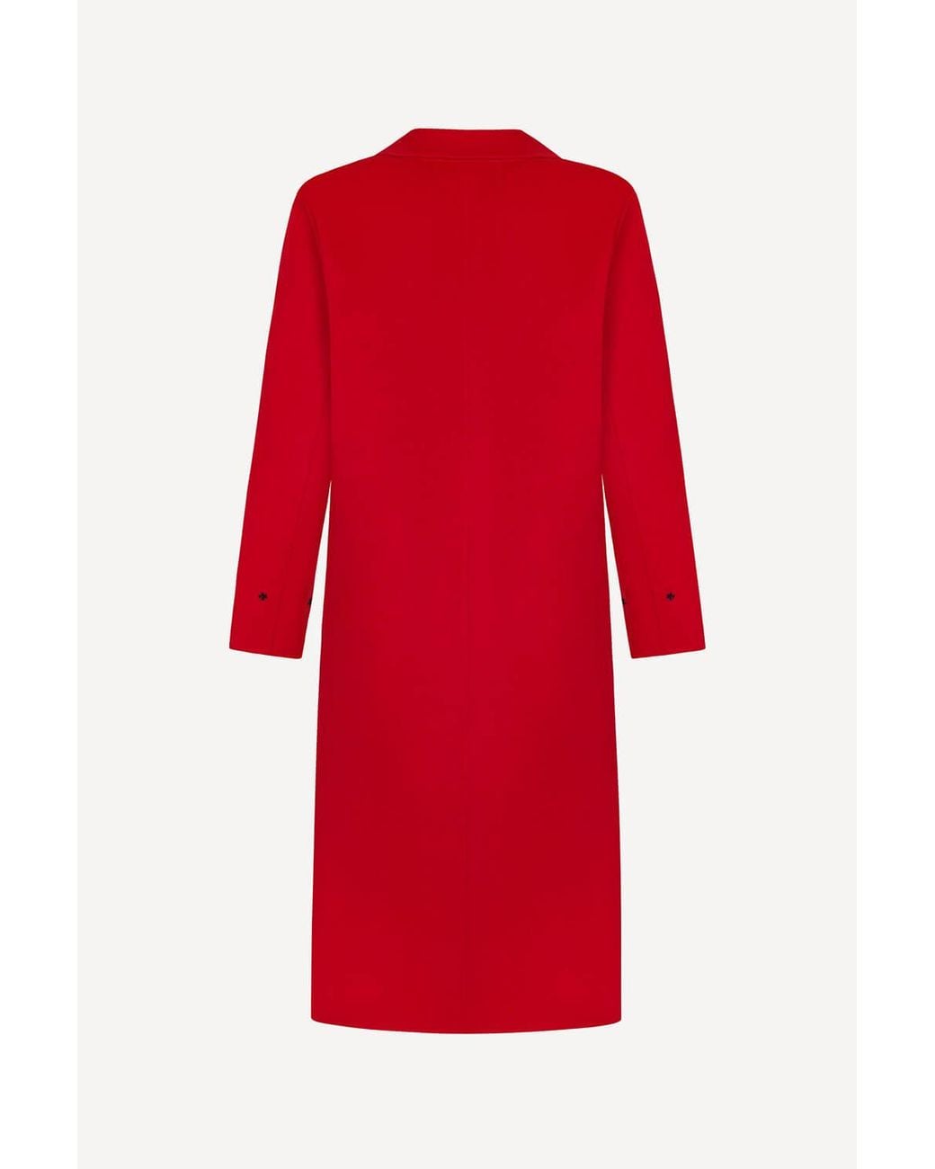 Michelle Corvane Red Million Dollar Baby Coat