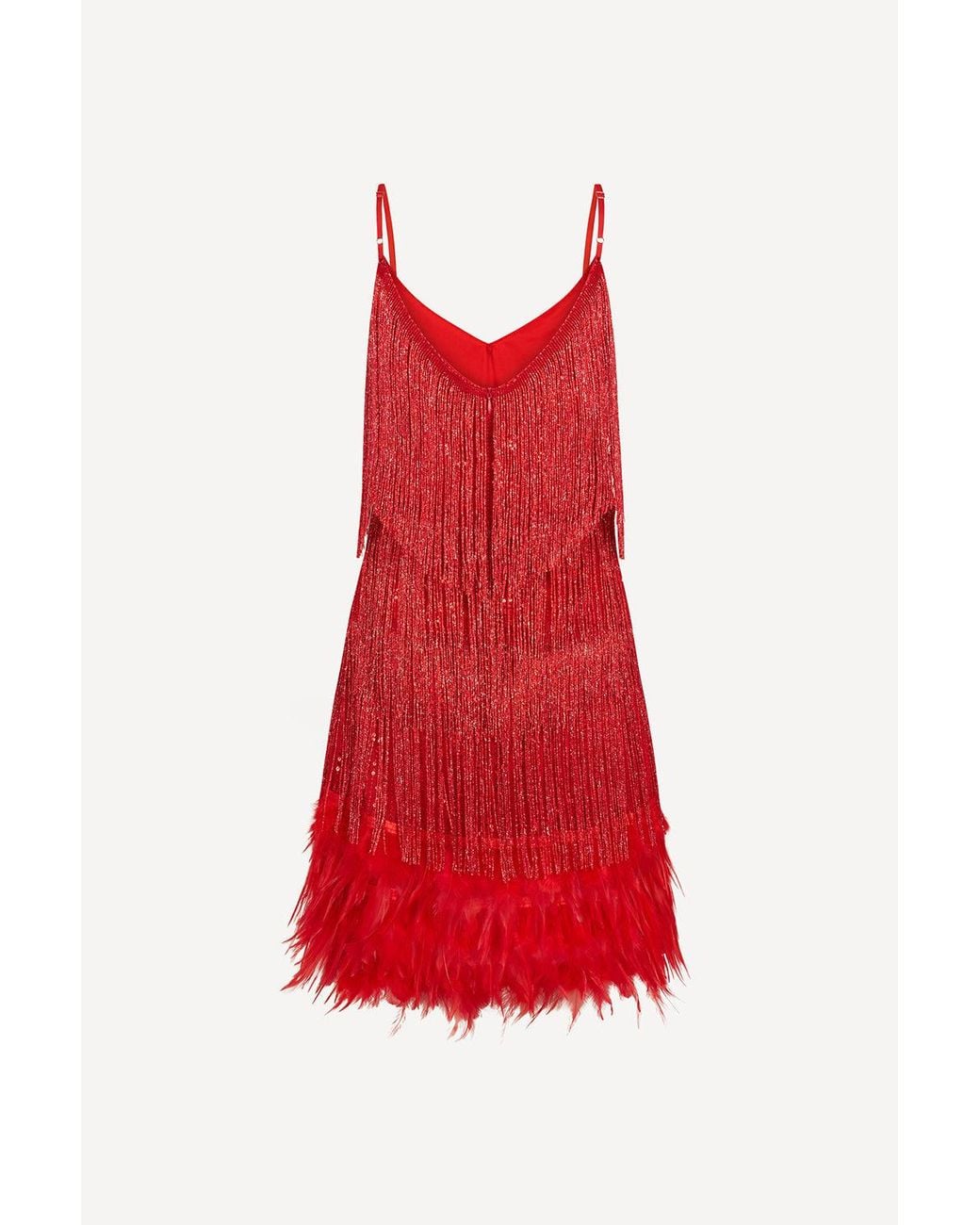 Pretty Eccentric Hundred Watt Tassel Dress