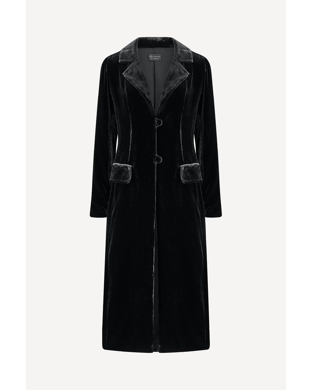 Michelle Corvane Black Opera Coat