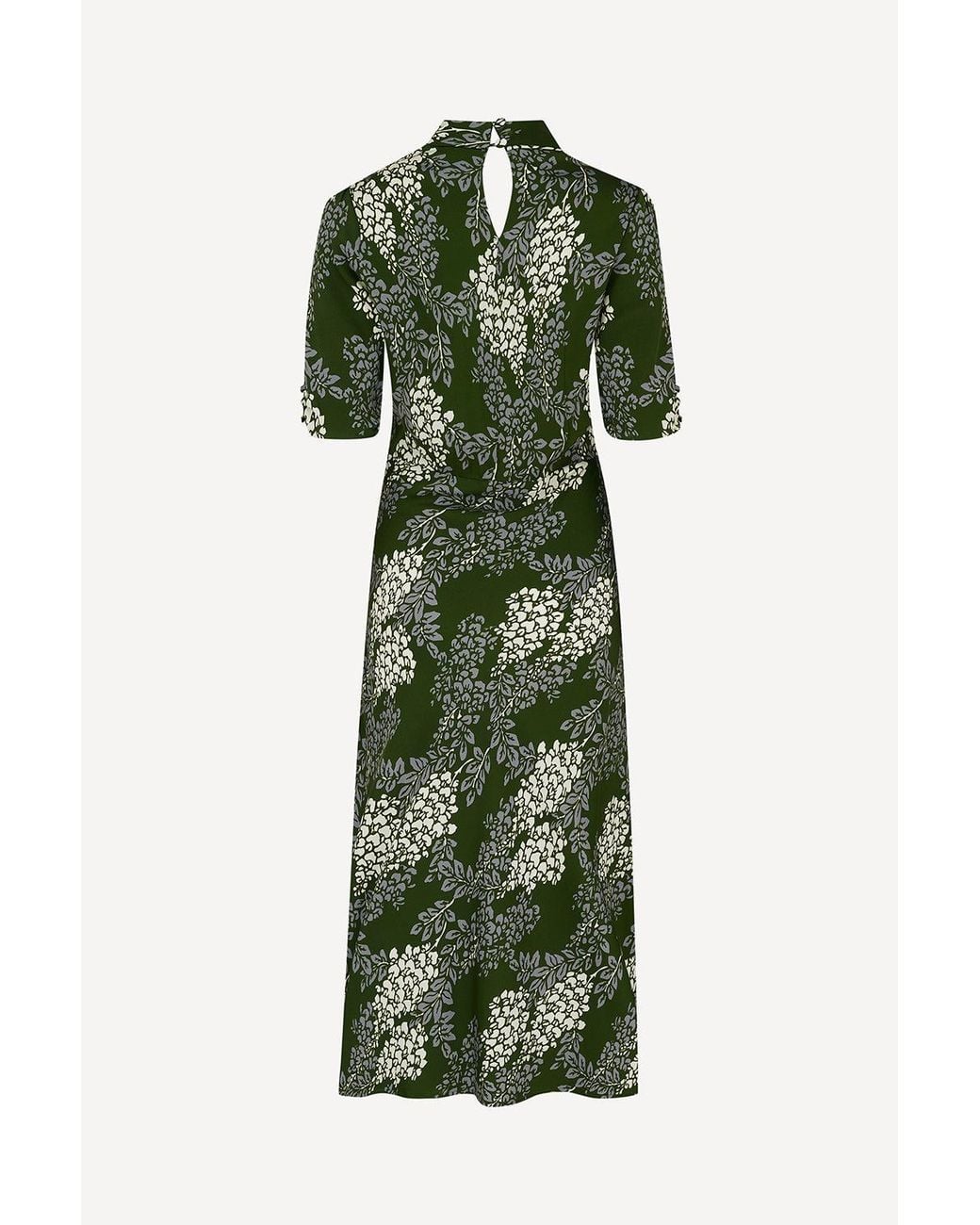 Michelle Corvane Green Khaki Wisteria Sadie Dress