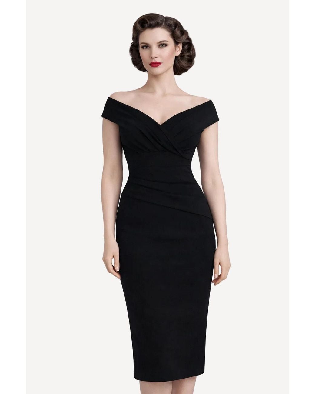 Pretty Eccentric Black Magic Wiggle Dress