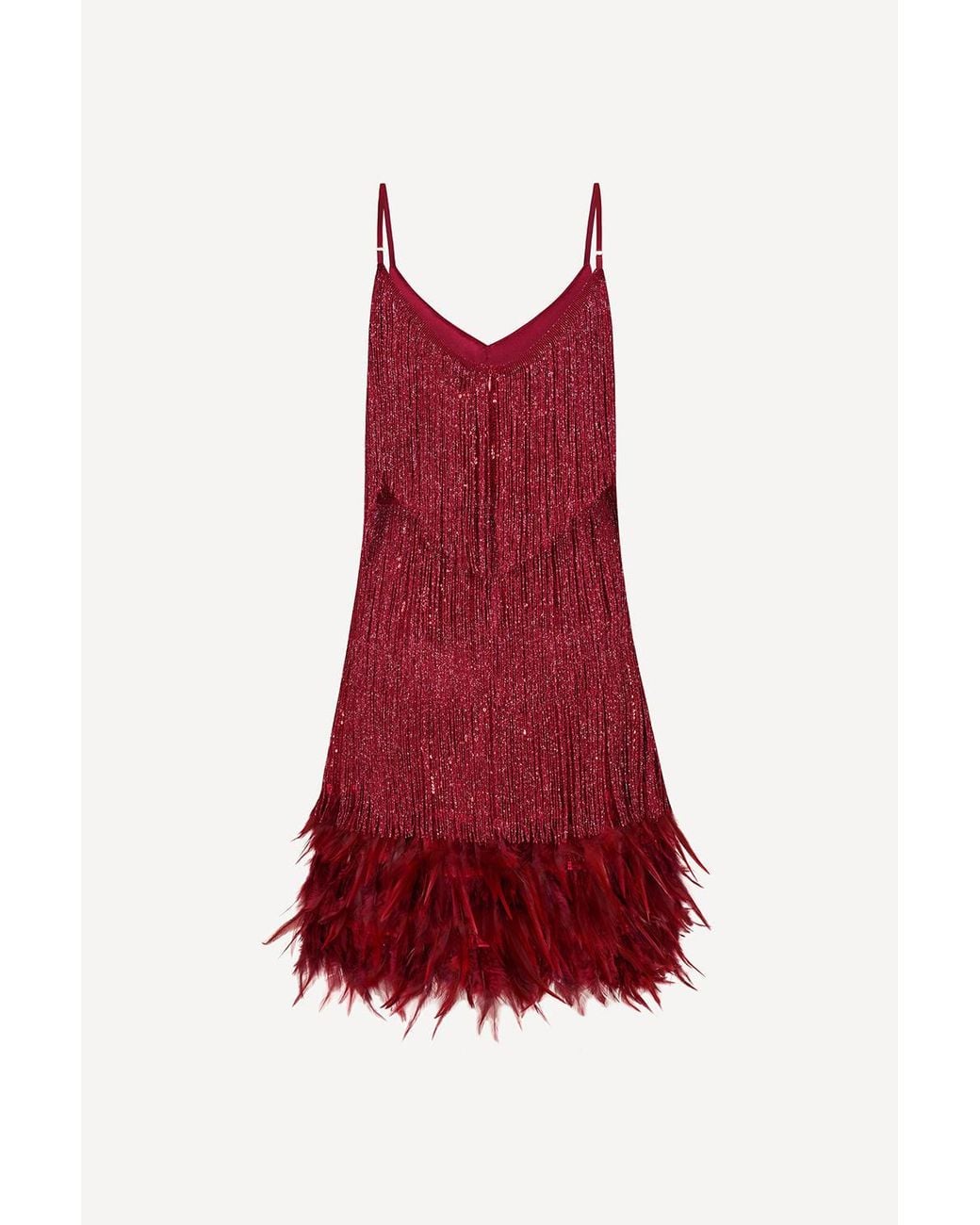 Michelle Corvane Hundred Watt Tassel Dress