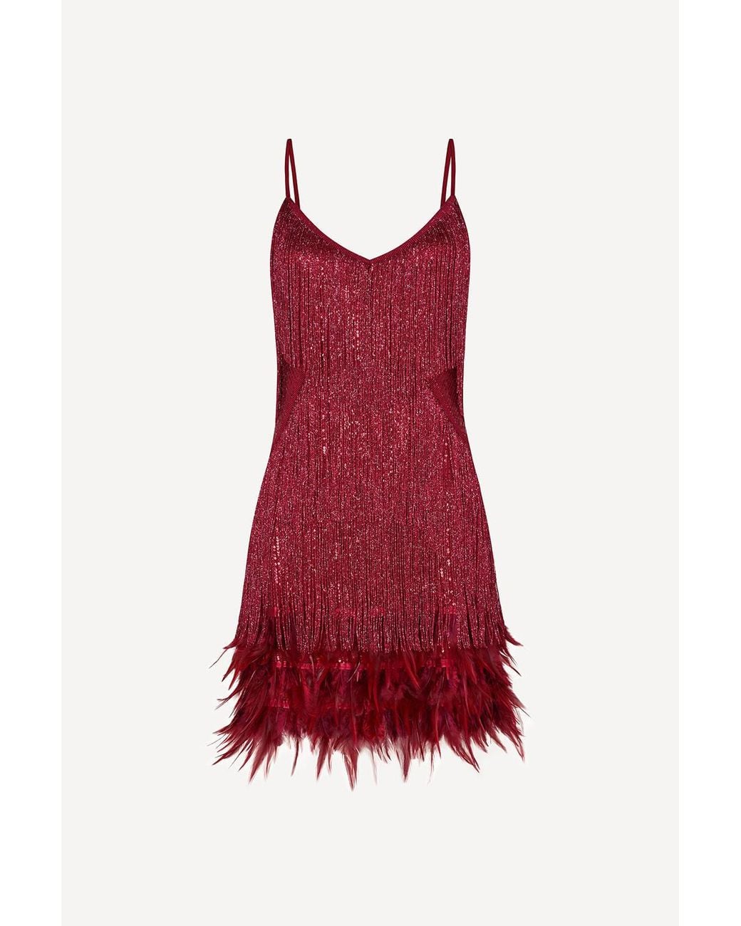 Michelle Corvane Hundred Watt Tassel Dress