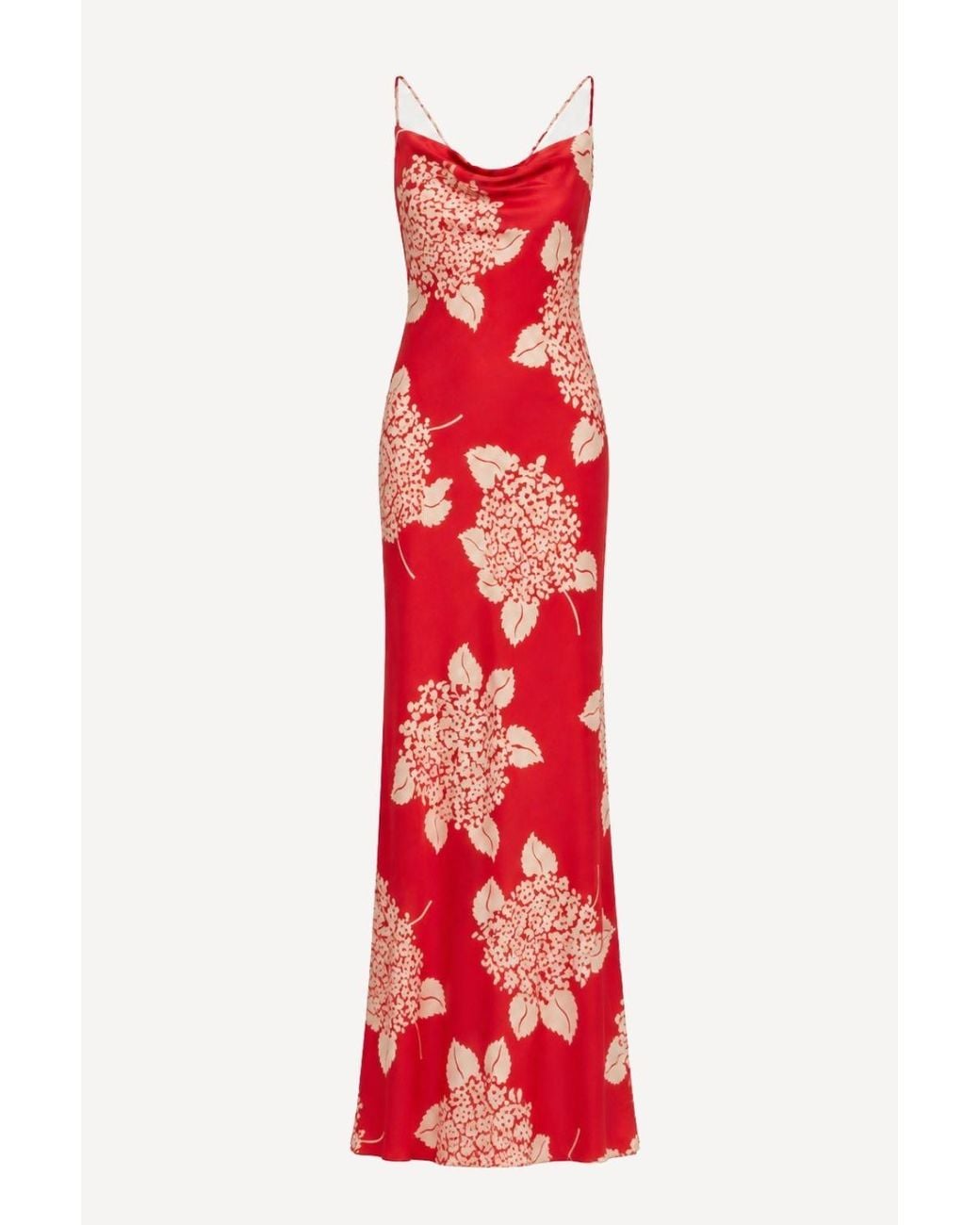 Michelle Corvane Red Siren Maxi Dress