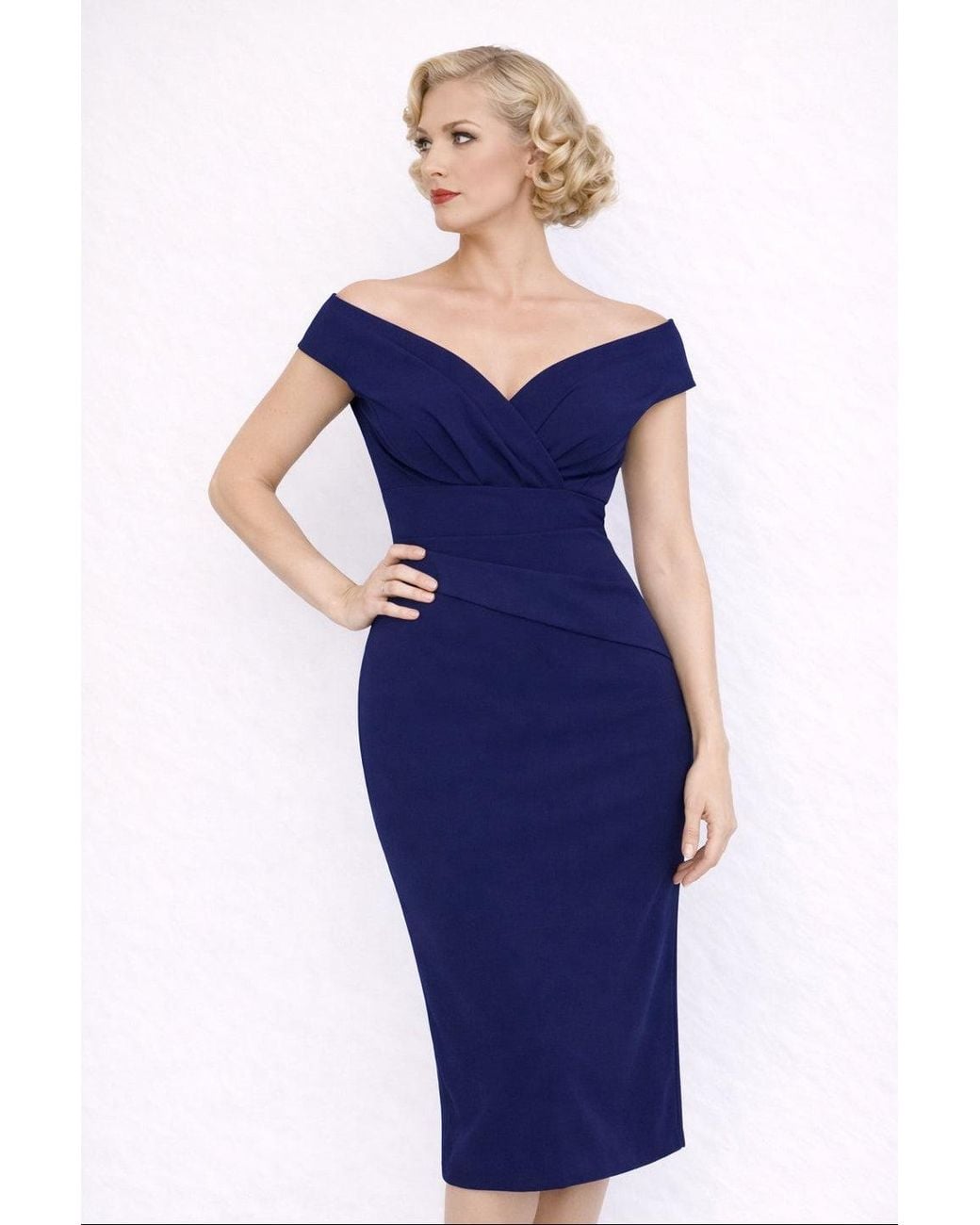Pretty Eccentric Blue Magic Wiggle Dress