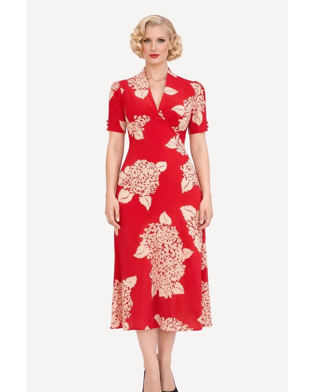 Michelle Corvane Red Mabel Dress