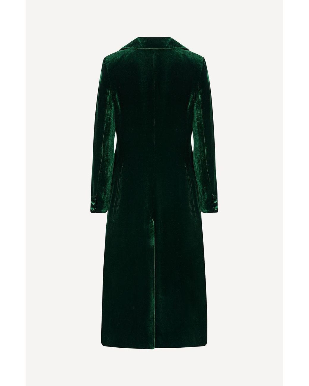 Michelle Corvane Green Opera Coat