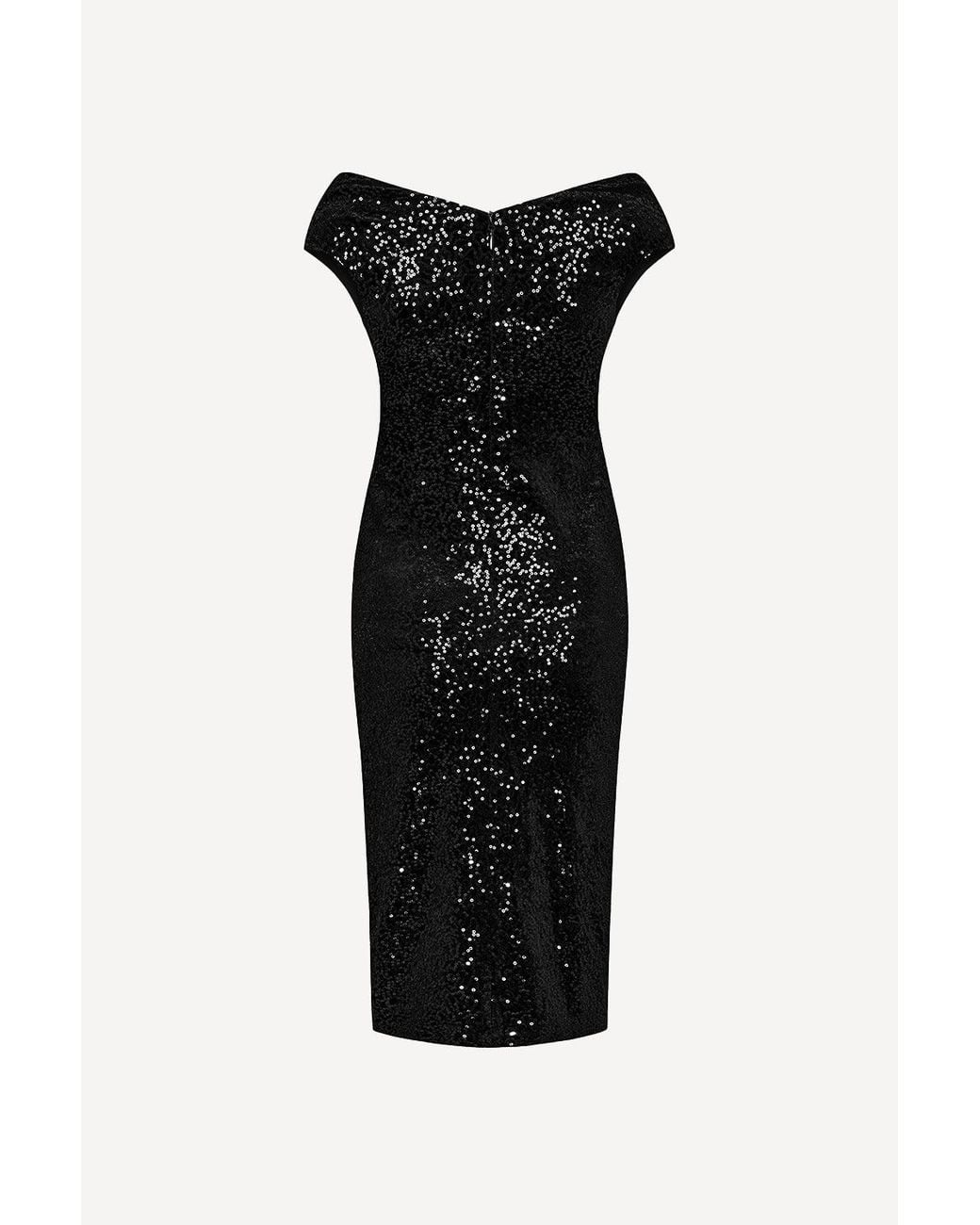 Pretty Eccentric Black Femme Sequin Dress