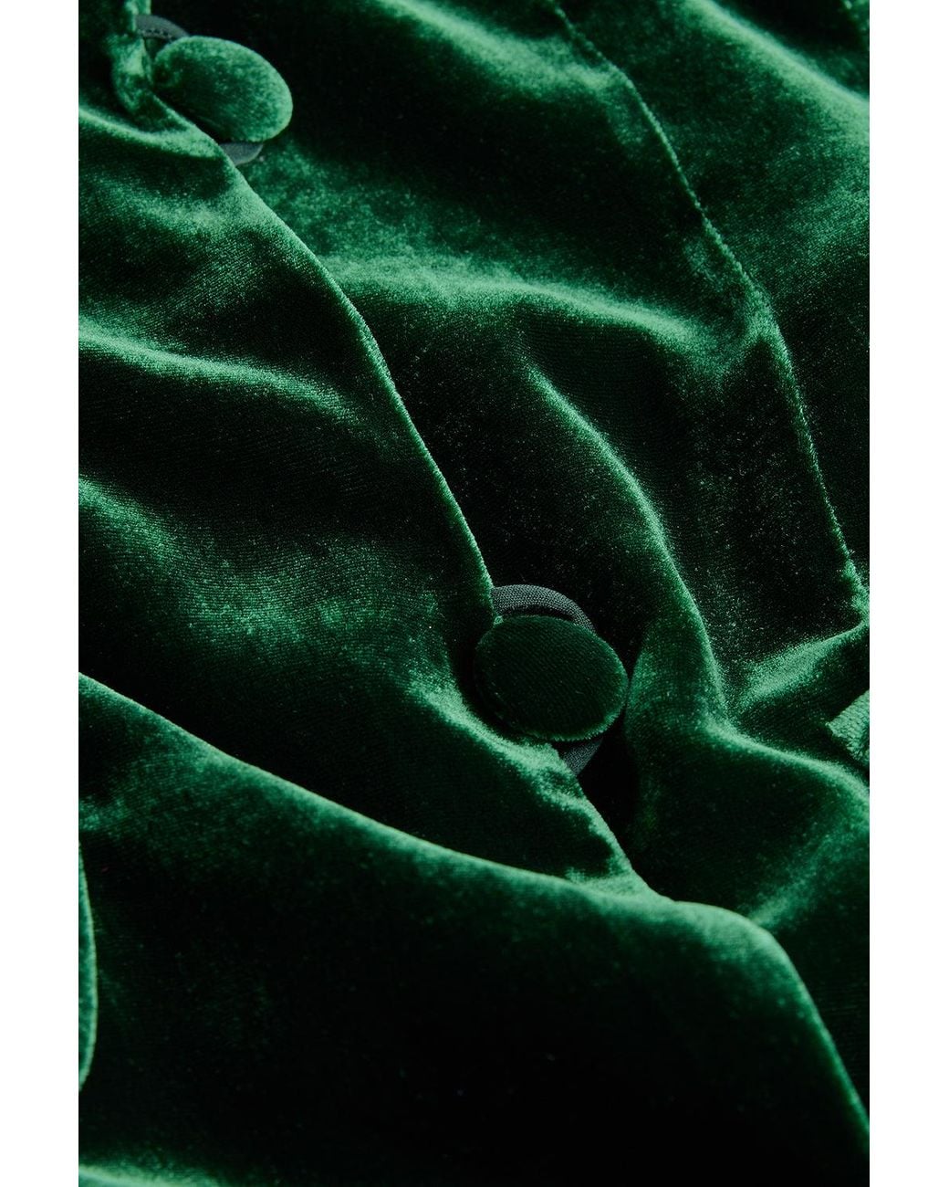 Michelle Corvane Green Opera Coat