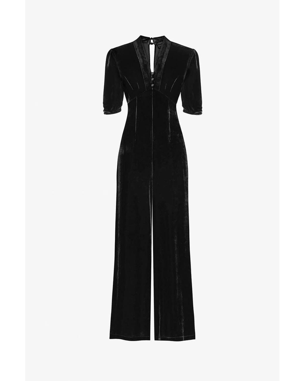 Michelle Corvane Black Mabel Jumpsuit