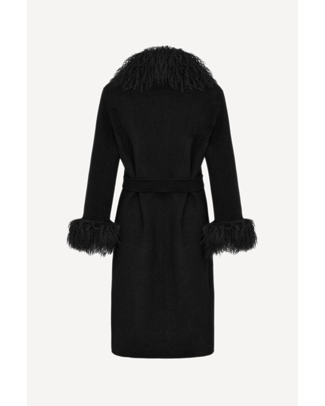 Michelle Corvane Black Million Dollar Baby Coat