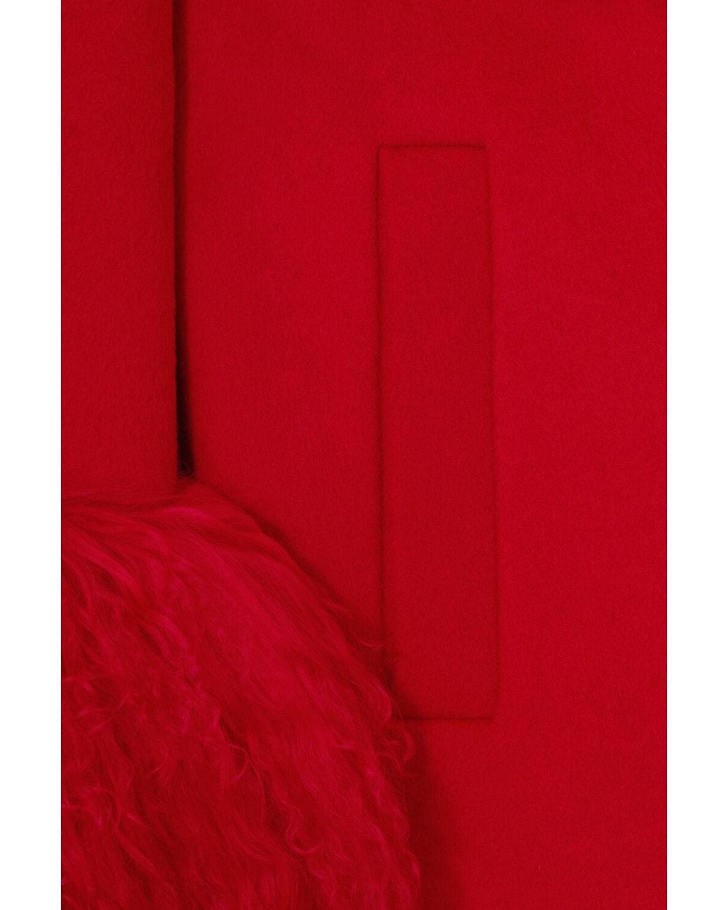Michelle Corvane Red Million Dollar Baby Coat