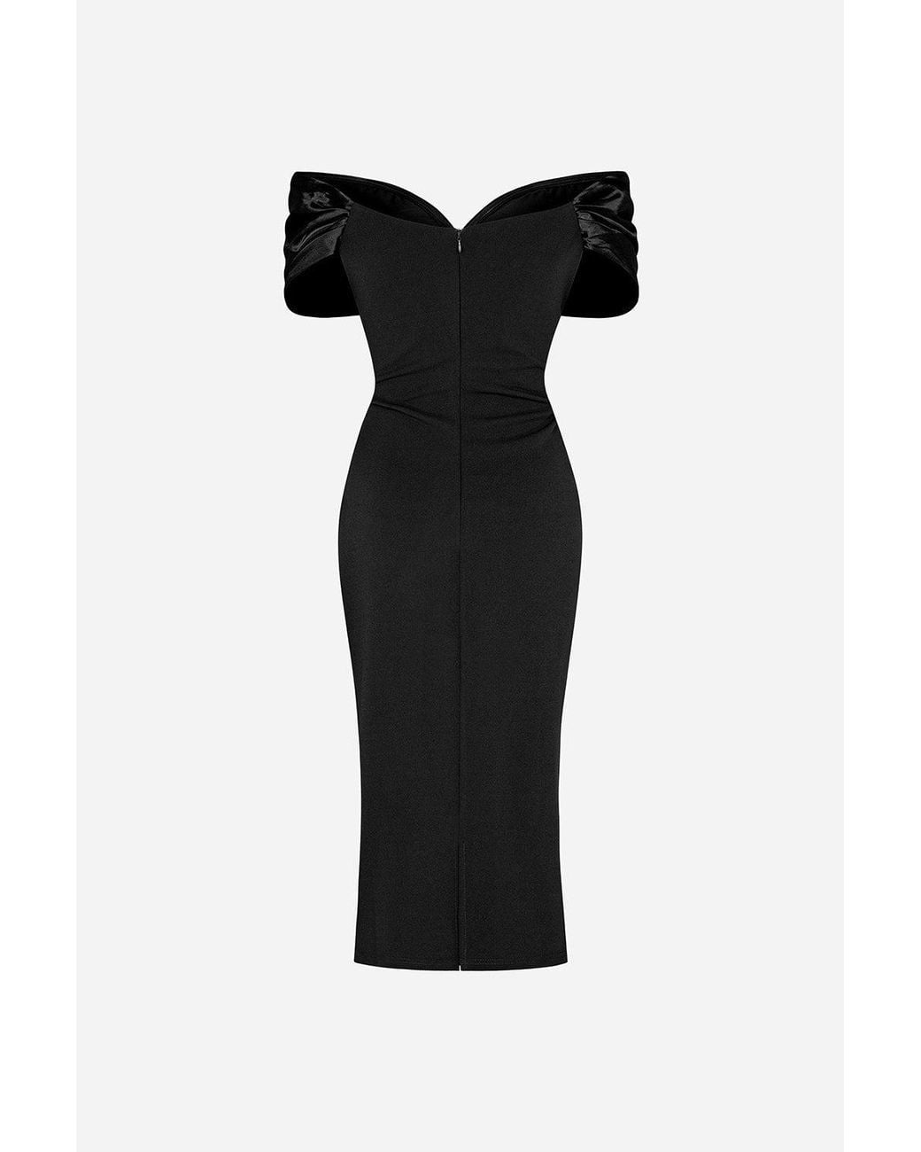 Pretty Eccentric Black Corset Dress