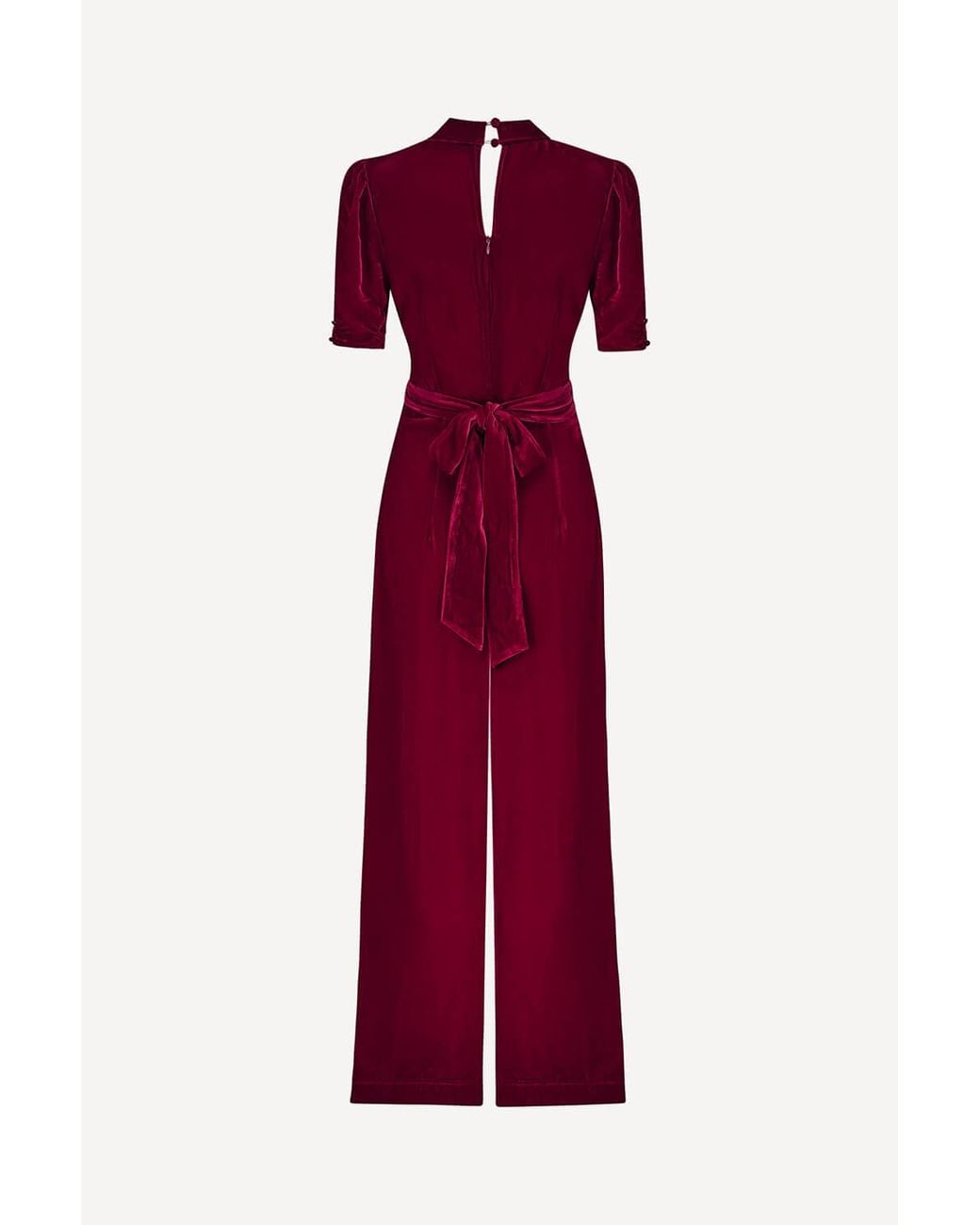 Michelle Corvane Red Mabel Jumpsuit