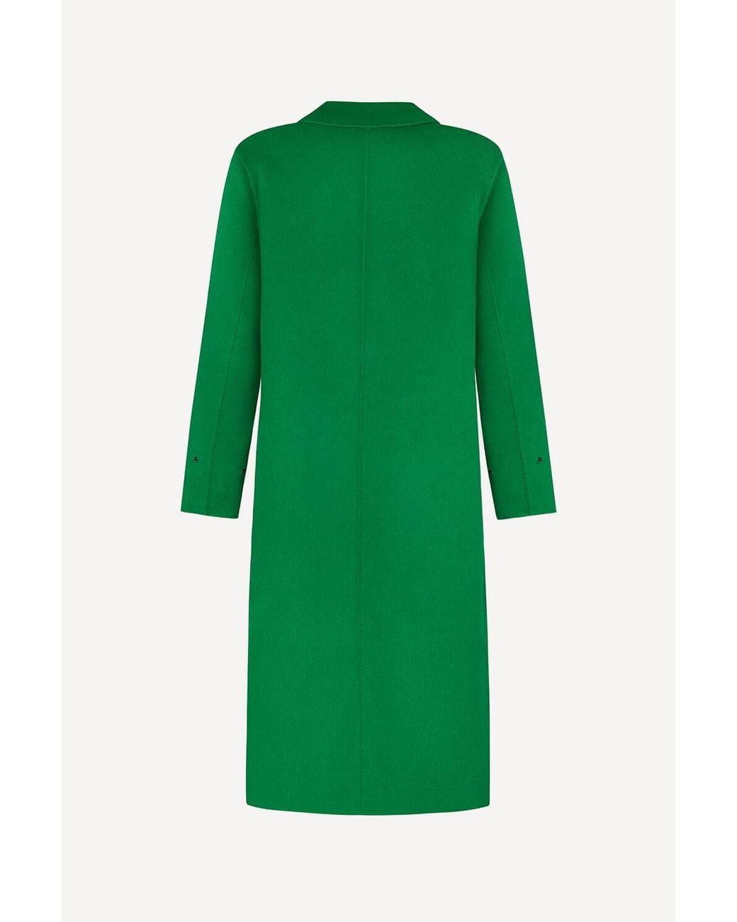 Michelle Corvane Green Million Dollar Baby Wool Cashmere Coat