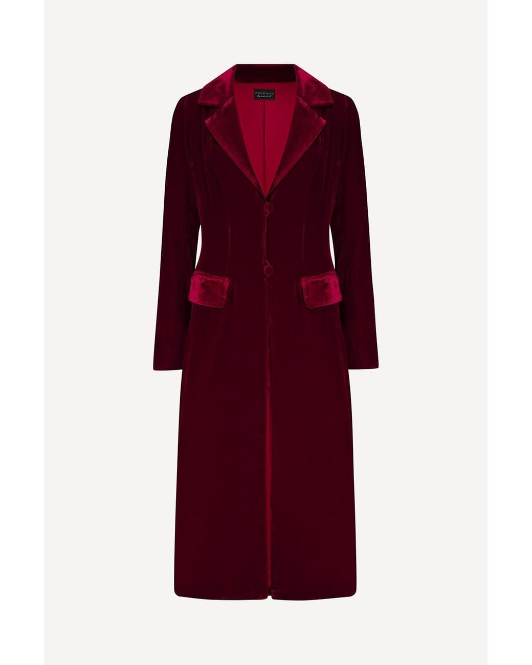 Michelle Corvane Red Opera Coat