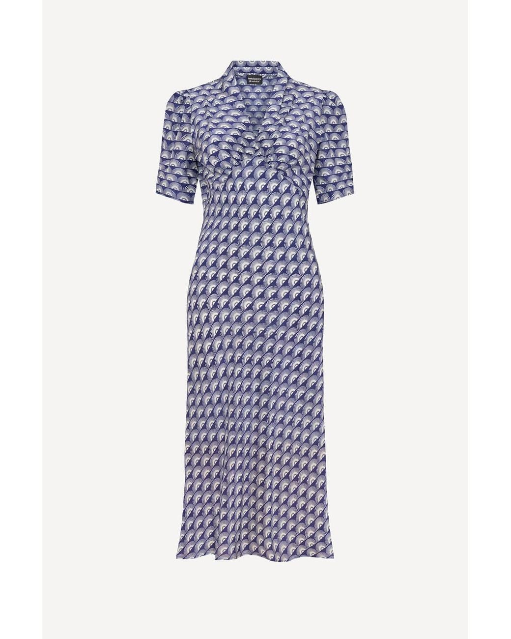 Michelle Corvane Blue Mabel Dress