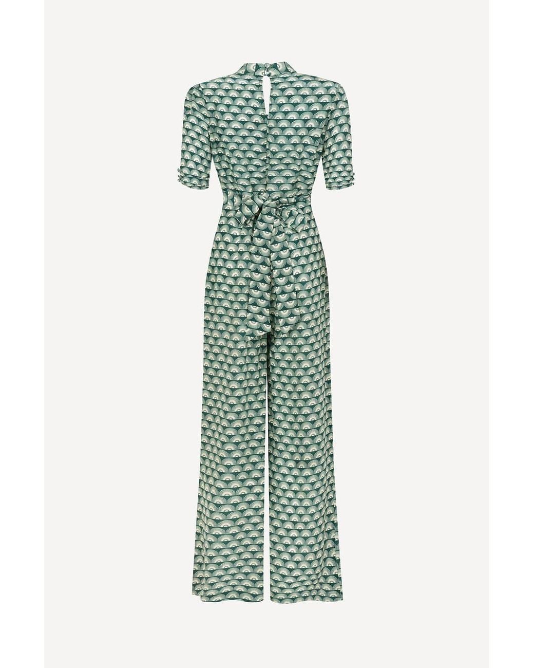 Michelle Corvane Green Mabel Jumpsuit