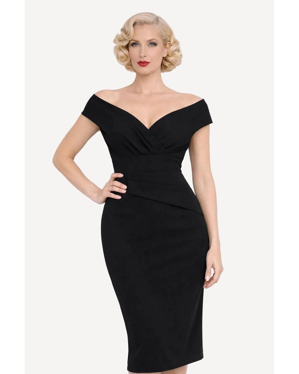 Pretty Eccentric Black Magic Wiggle Dress