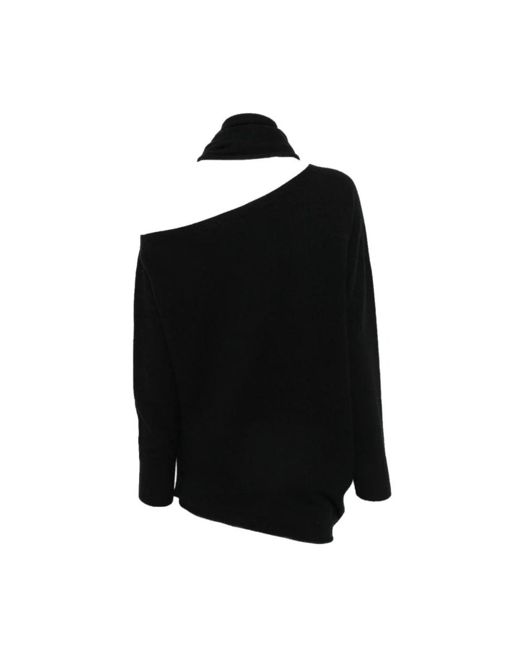 Vanisé Black Round-Neck Knitwear