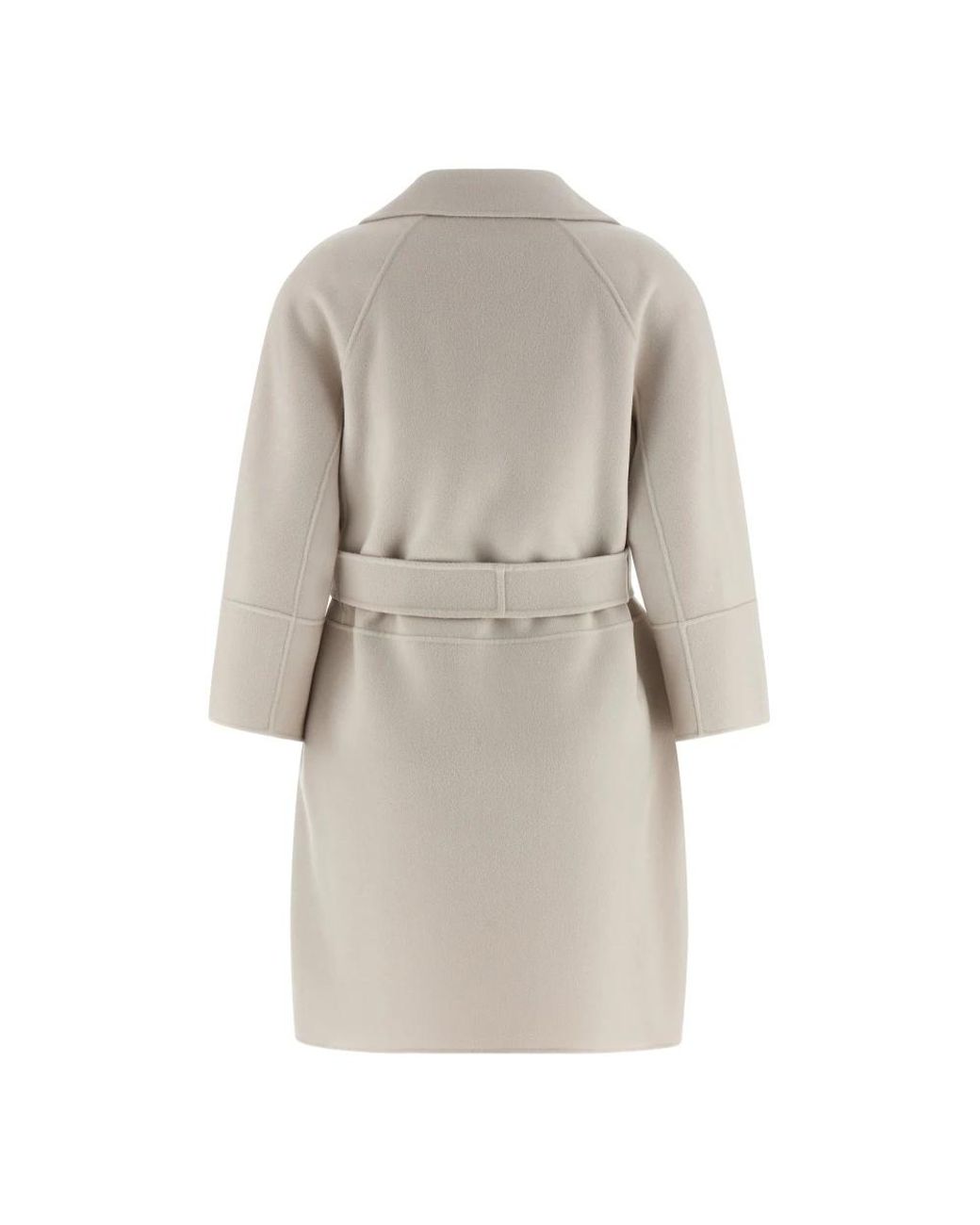 Max Mara Natural Belted Coats