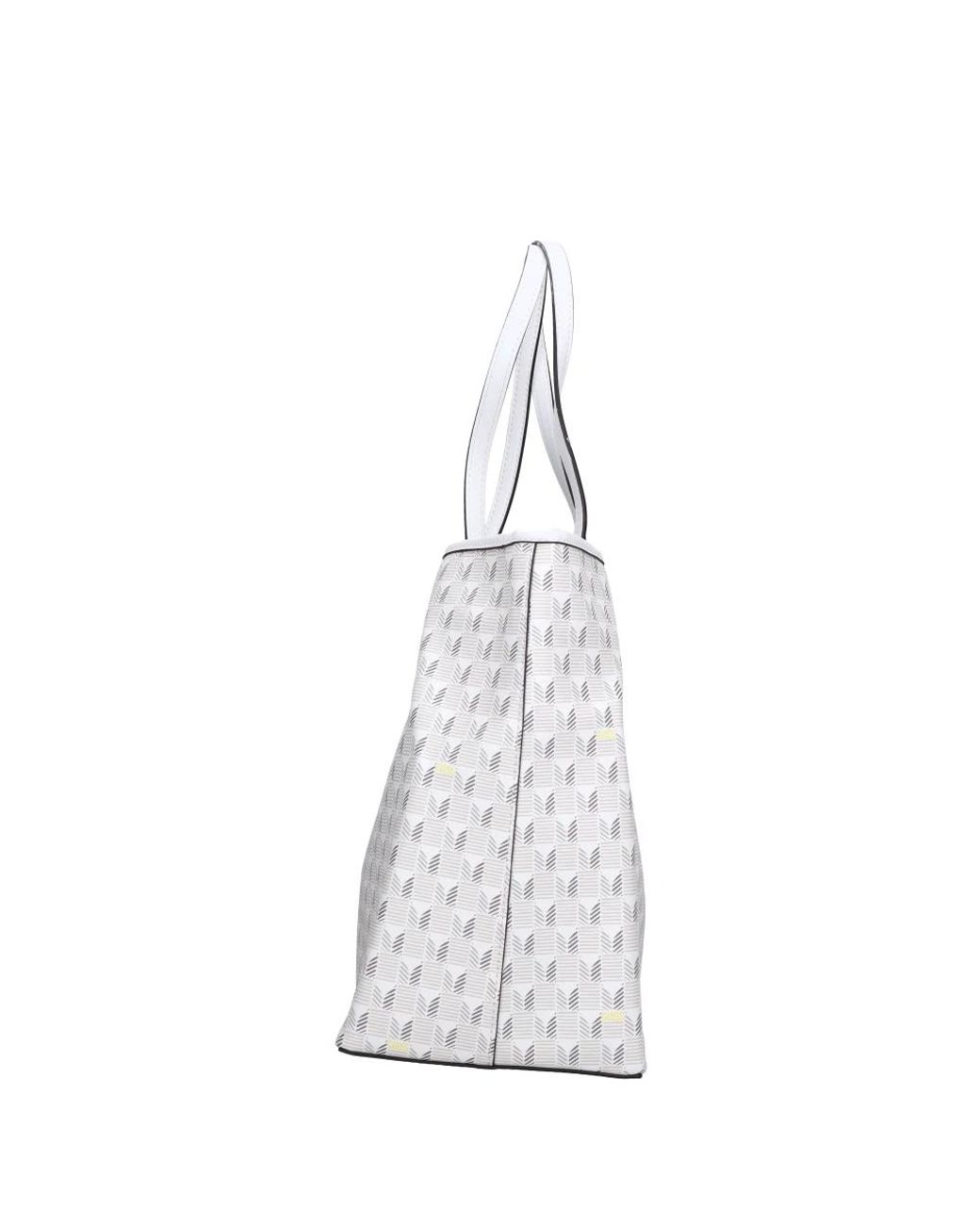 Guess White Shopping Bags