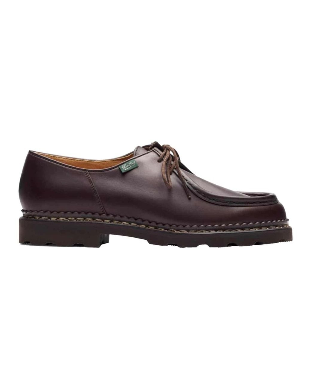 Paraboot Brown Laced Shoes for men