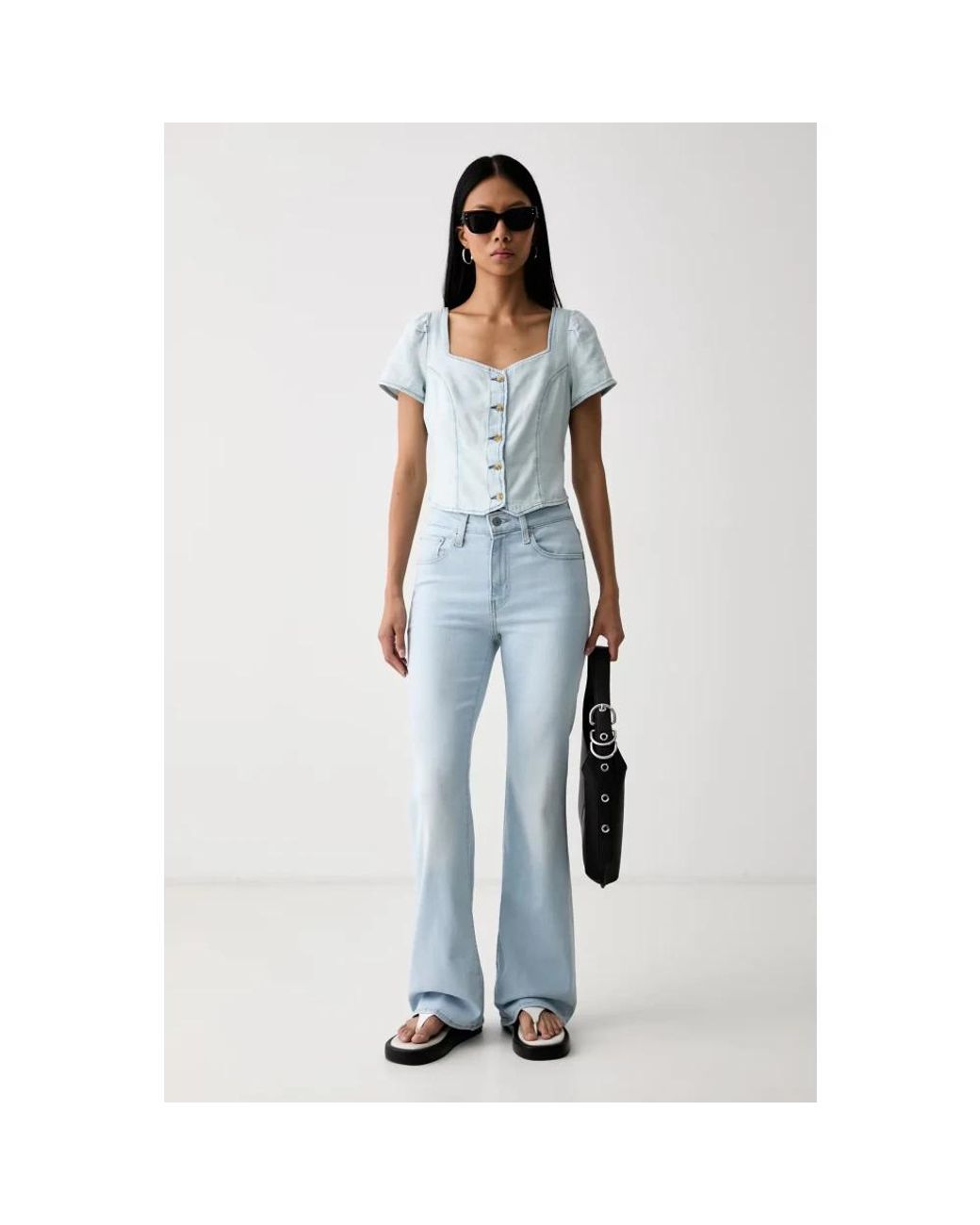 Flared Jeans Levi's de color Blue