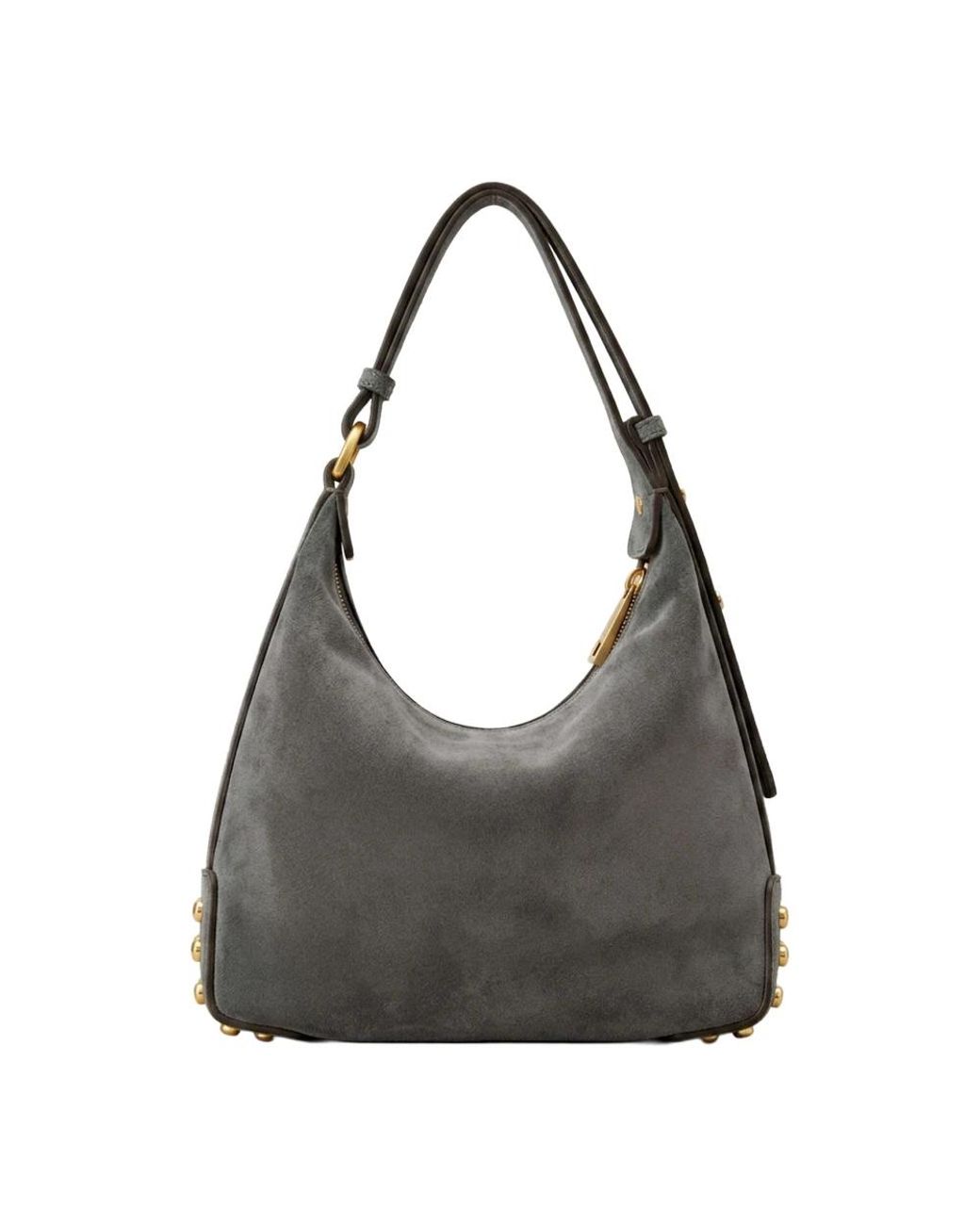 Tod's Gray Shoulder Bags