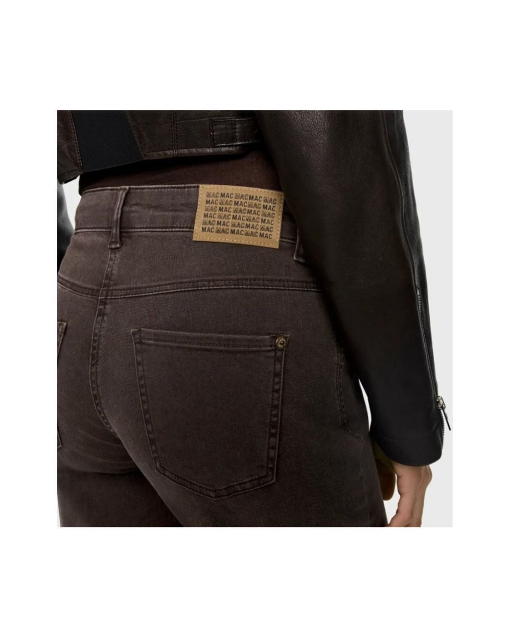 M·a·c Gray Wide Jeans