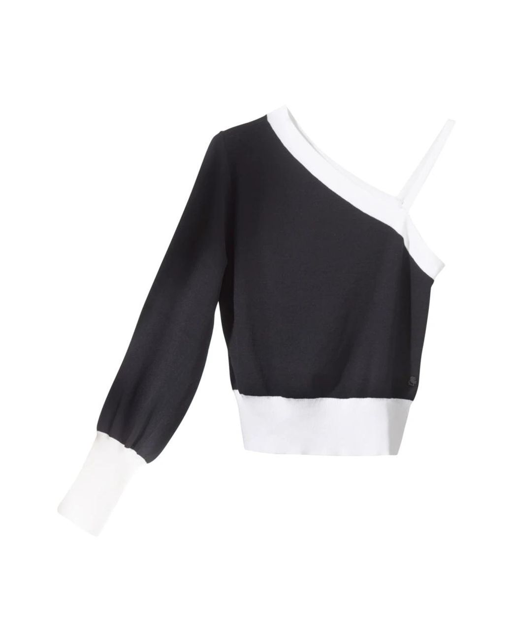Karl Lagerfeld Blue Long Sleeve Tops