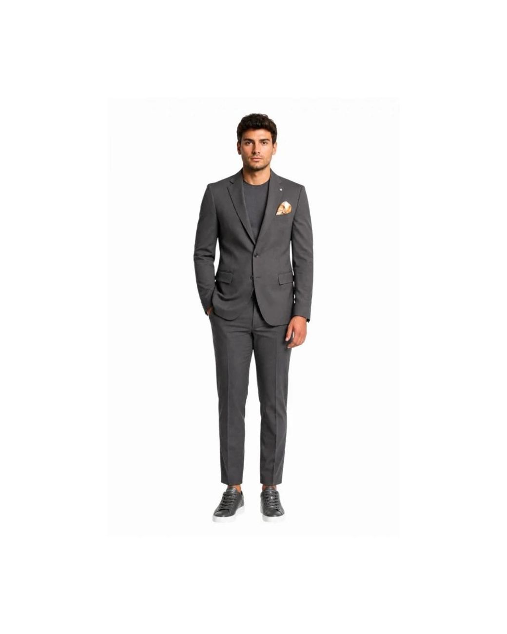 Bharnaba Black Single Breasted Suits for men