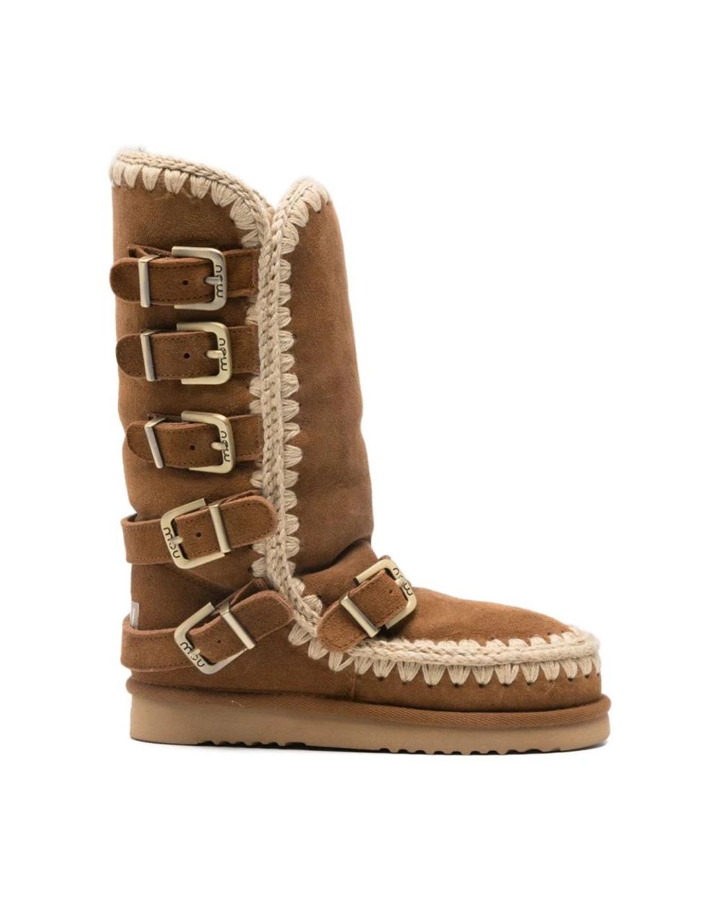 Mou Brown Winter Boots