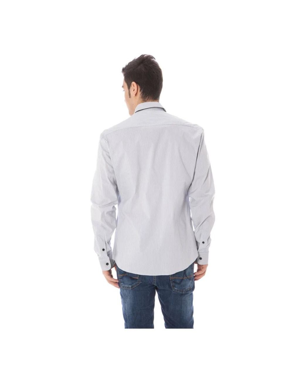 CoSTUME NATIONAL Blue Casual Shirts for men