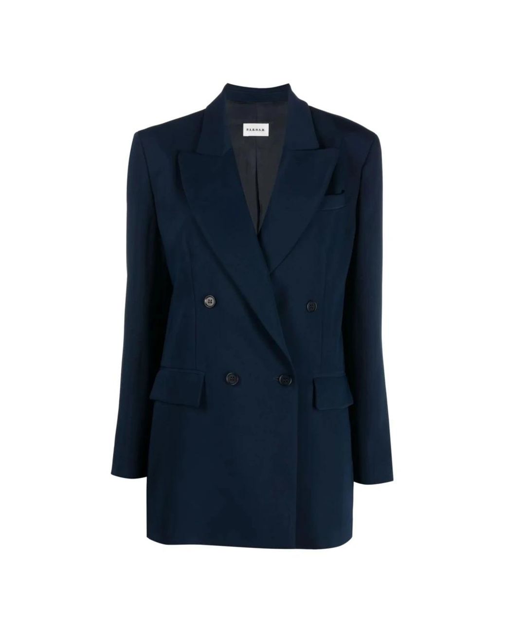 P.A.R.O.S.H. Jassen ,Blauw ,Blauwe Jas in het Blue