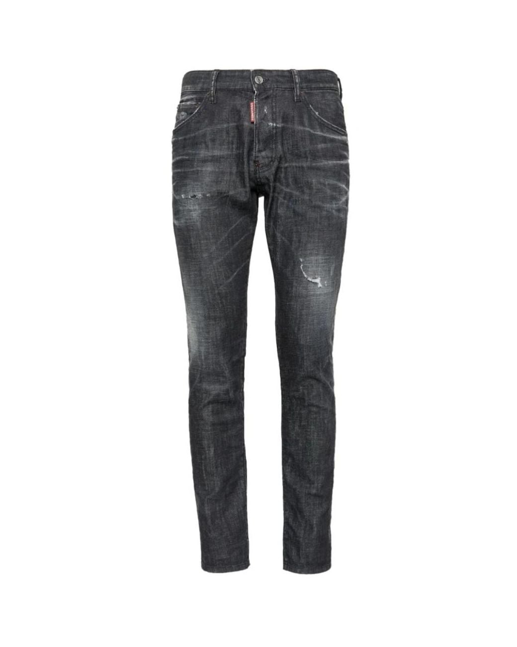 DSquared² Gray Slim-Fit Jeans for men